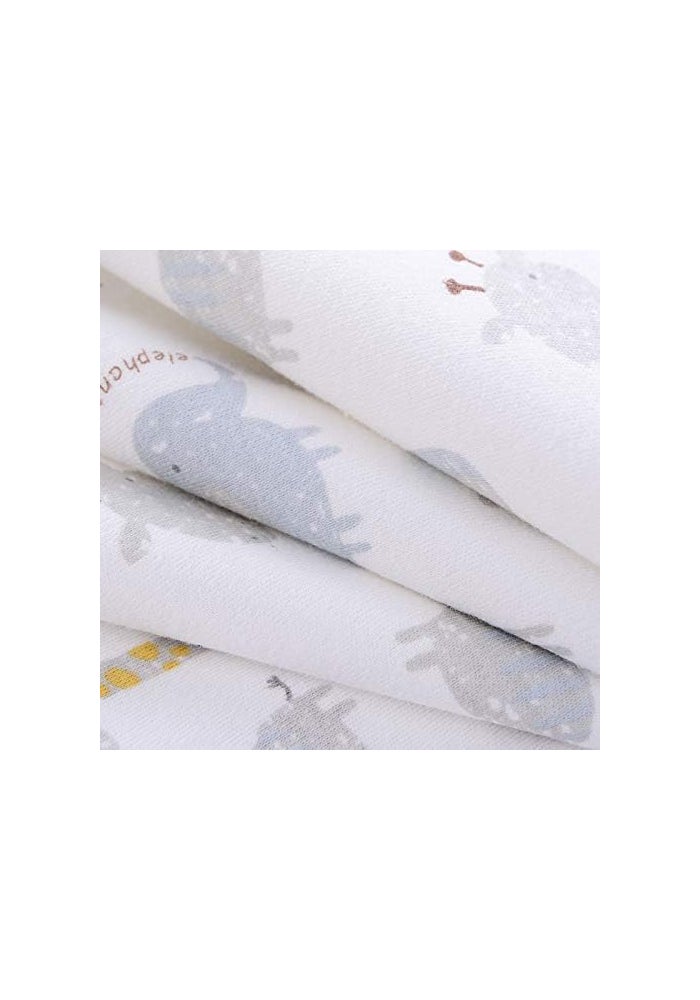 FOOK FISH Baby Diaper Changing Pad Liners (22X27.5 inches) Soft Bamboo Cotton Waterproof Changing Pad for Baby Underpads Mattress Pad Sheet Protector Portable Reusable Urine Pads for Travel Gear Pack of 3 - Image 5